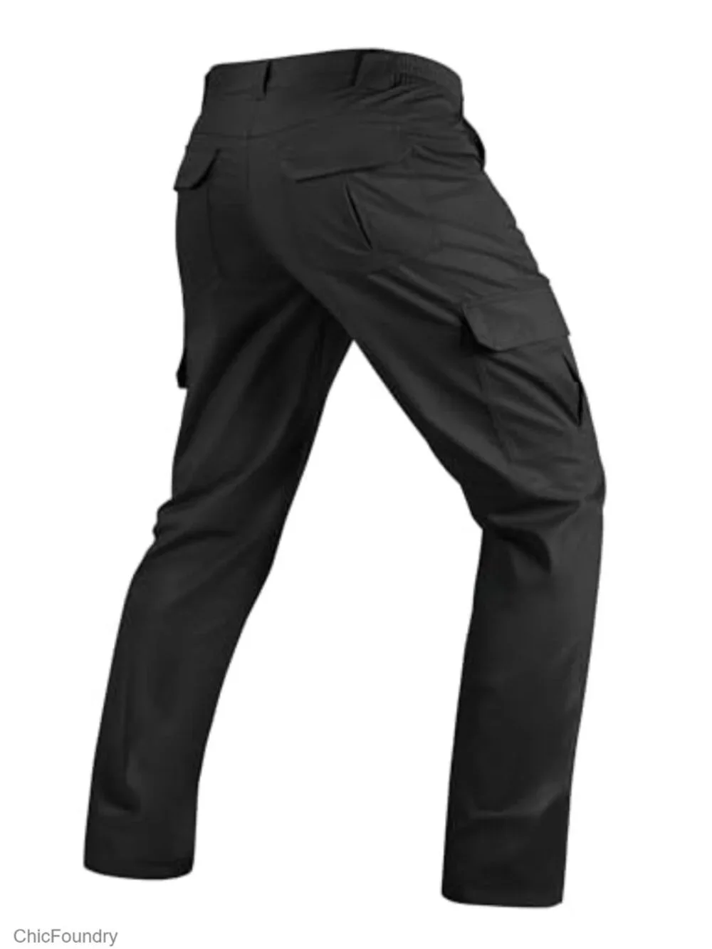 Men's Tactical Cargo Pants Ripstop Waterproof 8 Pockets Lightweight Stretch